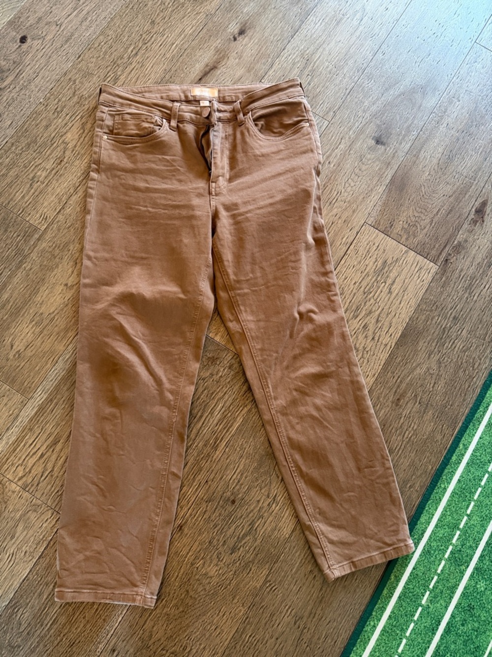 Kut from the Kloth Women's Cropped Jeans in Rust Brown